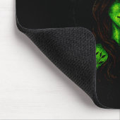 Tapis De Souris Funny Witch Halloween Don't Make Me Get My Flying  (Coin)