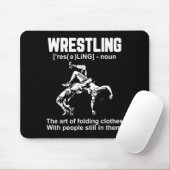 Tapis De Souris Funny Wrestling Definition The Art Of Folding Clot (Avec souris)