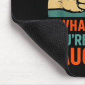 Tapis De Souris Funny You Can't Tell Me Retro Daughter Quote  (Coin)