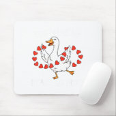 Tapis De Souris Funny You Make My Heart Go Honk Silly Goose Valent (Avec souris)