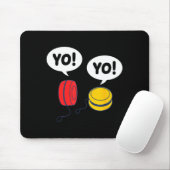 Tapis De Souris Funny Yoyo  (Avec souris)