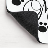 Tapis De Souris Fur Mama Avec Paw Paw Pouse Pink (Coin)