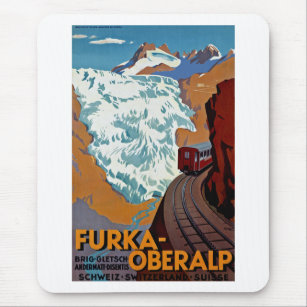 Tapis De Souris Furka-Oberalp Suisse