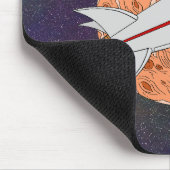 Tapis De Souris Fusée Rétro 2026 (Coin)