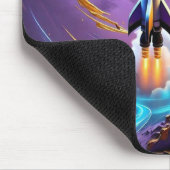 Tapis De Souris "Fusée vers l'éternité" (Coin)