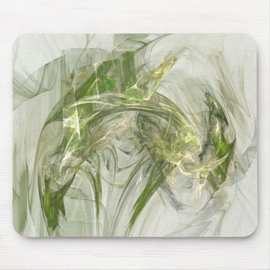 Tapis De Souris Fusée verte (Devant)