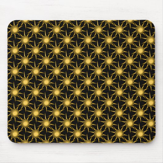Tapis De Souris Fusil jaune citron Mousepad (Devant)