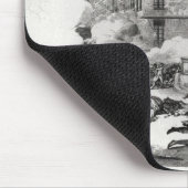 Tapis De Souris Fusillade avant église de St Roch à Paris (Coin)