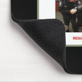 Tapis De Souris fusillez le borderphixr gris (Coin)