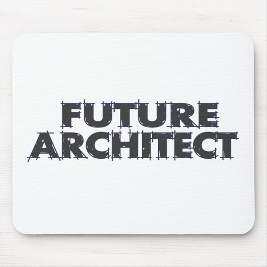 Tapis De Souris Futur architecte (Devant)