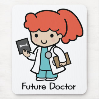 Tapis De Souris Futur docteur - fille