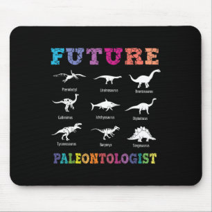 Tapis De Souris Futur paléontologue Paléontologie Dinosaures Amour