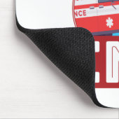 Tapis De Souris Futur pilote d'ambulance paramétrique EMT (Coin)