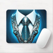 Tapis De Souris Future Elegance - 4D Necktie Mousepad pour lui (Avec souris)