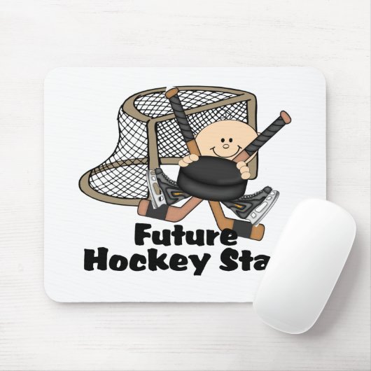 Tapis De Souris Future étoile d'hockey (Avec souris)