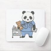 Tapis De Souris Future RN Panda: Adorable Medical Student  (Avec souris)
