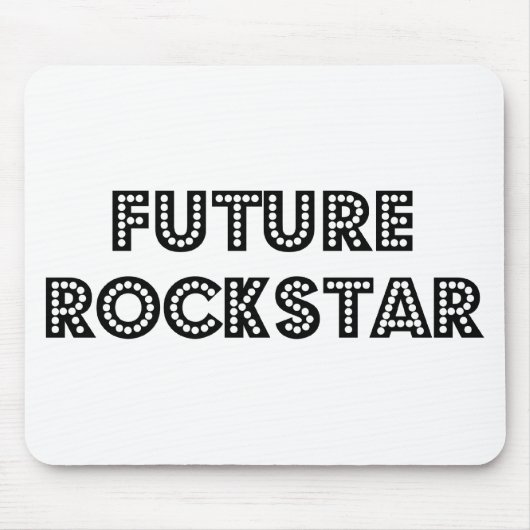 Tapis De Souris Future Rock Star (Devant)