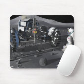 Tapis De Souris Futures missions d'exploration spatiale (Avec souris)