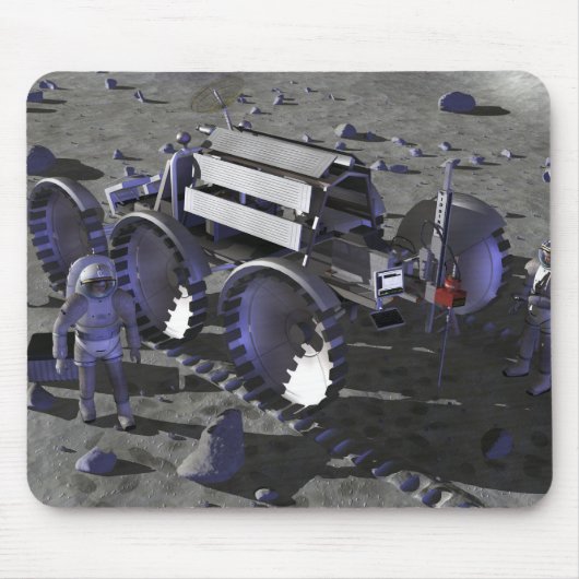 Tapis De Souris Futures missions d'exploration spatiale 10 (Devant)