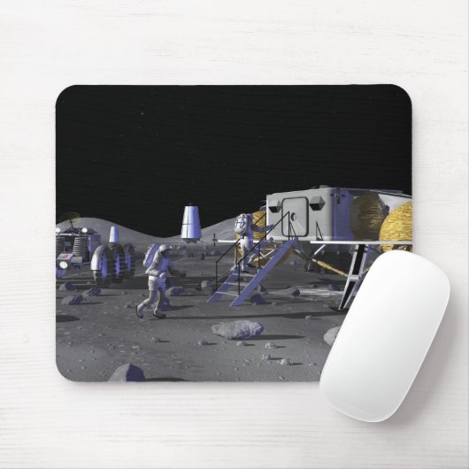 Tapis De Souris Futures missions d'exploration spatiale 13 (Avec souris)