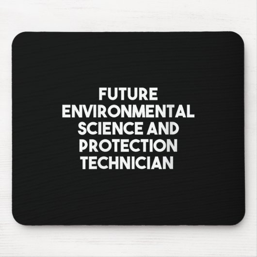 Tapis De Souris Futures Sciences De l'environnement Et (Devant)