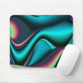 Tapis De Souris futuriste, abstraite Regenbogen (Avec souris)