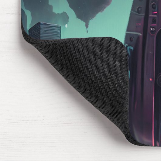 Tapis De Souris Futuriste Grande Danse Le compagnon robotique (Coin)