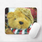 Tapis De Souris FuzzyBearMousepad-personnaliser (Avec souris)