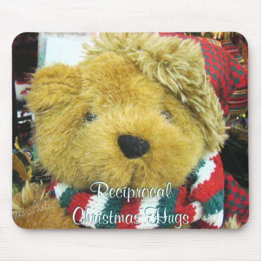 Tapis De Souris FuzzyBearMousepad-personnaliser (Devant)