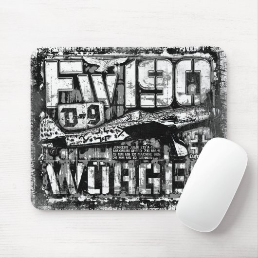 Tapis De Souris Fw 190 D-9 Mousepad (Avec souris)