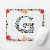 Tapis De Souris G Conception initiale de pierres gemmes (Avec souris)