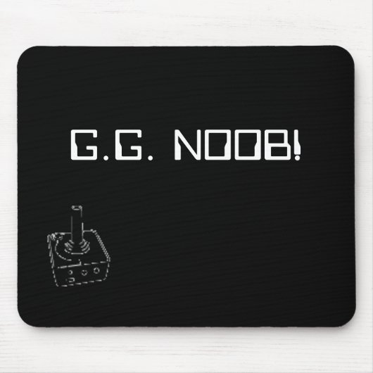 Tapis De Souris G.G. NOOB ! Mousepad (Devant)
