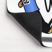 Tapis De Souris Gagnant Mousepad de course de chien de saucisse (Coin)