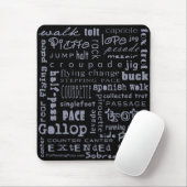 Tapis De Souris Gaits de cheval (Avec souris)
