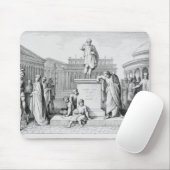 Tapis De Souris Gaius Gracchus pleurant avant son père (Avec souris)
