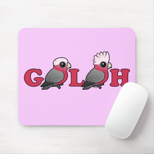 TAPIS DE SOURIS GALAH (Avec souris)
