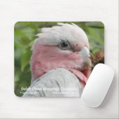 Tapis De Souris Galah (cacatoès rose de Breasted) (Avec souris)