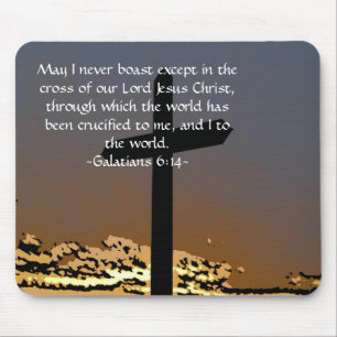 Tapis De Souris Galates 6:14