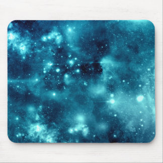 Tapis De Souris Galaxie bleue de l'espace d'astronomie de