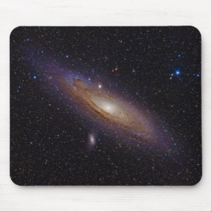Tapis De Souris Galaxie d'Andromeda prise avec le filtre d'alpha