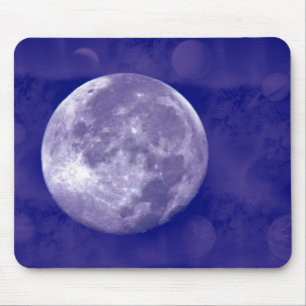 Tapis De Souris Galaxie de Pleine lune