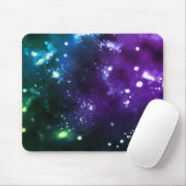 Tapis De Souris Galaxie multicolore (Avec souris)