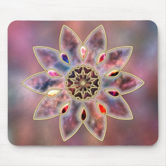 Tapis De Souris Galaxies marbrées Mousepad (Devant)
