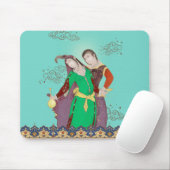 Tapis De Souris Galaxy Couple Mousepad (Avec souris)