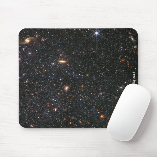 Tapis De Souris Galaxy naine WLM James Webb Telescope spatial Hi-R (Avec souris)
