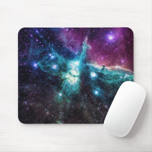 Tapis De Souris Galaxy Space Phoenix Nebula (Avec souris)
