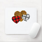 Tapis De Souris Galentines Day Squad Valentines Hearts Love Leopar (Avec souris)