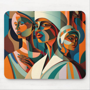 Tapis De Souris Galerie d'art moderne coloré