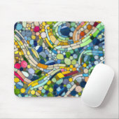 Tapis De Souris Galets colorés Art Mosaïque (Avec souris)