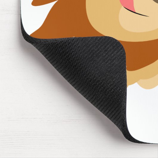 Tapis De Souris Galoping Cartoon Lion mousepad (Coin)